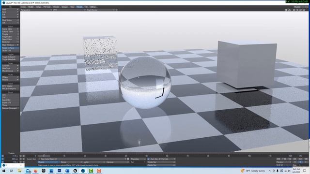 Ray Type Switch in LightWave смотреть онлайн