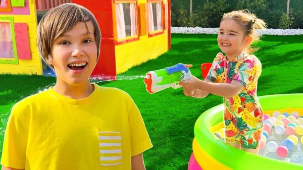 Катя и Макс Miss Katy Mister Max | Макс стал нянькой для Ани