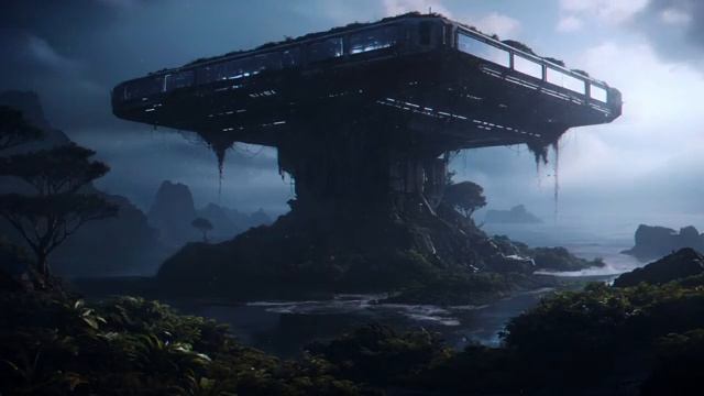 💿👽Daedalus_ Atmospheric Ambient Sci Fi Music for Life on a Distant Planet Coastline смотреть онлайн