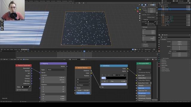 Space engine effect in Blender 2.9 - EEVEE animation Tutorial смотреть онлайн