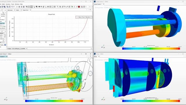 Heat Transfer of Steam Boiler - STAR-CCM+ (Wrong, will continue) смотреть онлайн