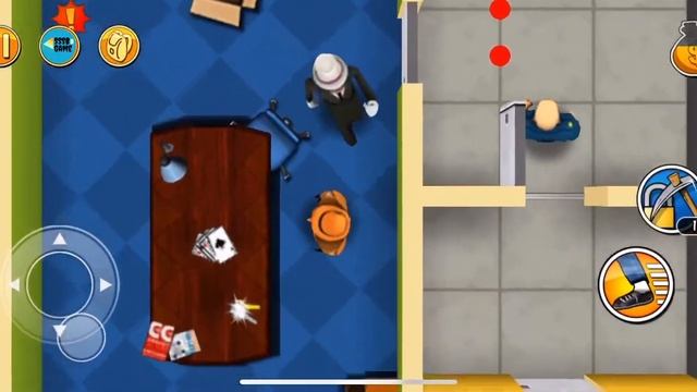 Robbery Bob: CHAPTER 10 - CHALLENGE Level 8 , 100% iOS/Android Walkthrough смотреть онлайн