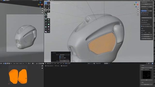 How to add fancy cloth details to your hard surf (Jmesh addon for fast cloth sim) in Blender. смотреть онлайн