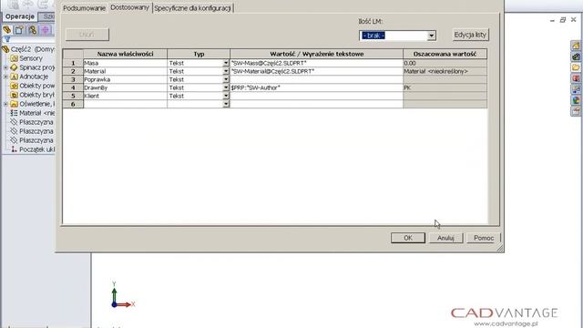 Podmiana szablonów - SolidWorks templates смотреть онлайн