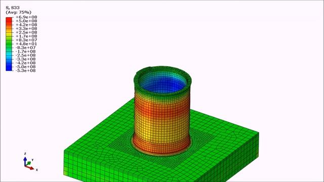 Wire Arc Additive Manufacturing (WAAM) of a Large Cylinder using Selective Mesh Coarsening (SMC) смотреть онлайн