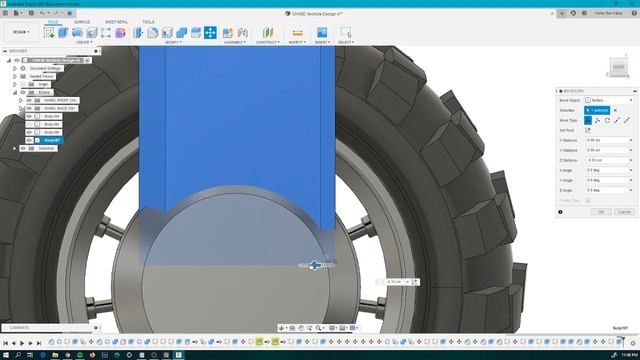 FUSION 360 Vehicle Design Tutorial Part 2 смотреть онлайн