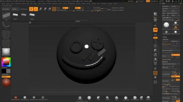 ZBrush 4 R8 - Kitbashing and Custom Brush and Tile Creation