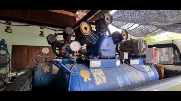 #ปั๊มลมPuma  #ปั๊มลมมือสอง  #ร้านตู่บริการเชียงใหม่ 265ลิตรสินค้าเก็บเงินปลายทางได้25,000บาท