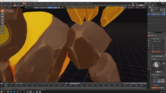 HOW TO Hand Paint Textures in Blender TUTORIAL смотреть онлайн