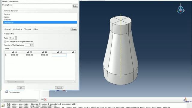 Modal analysis of ultrasonic transducer смотреть онлайн