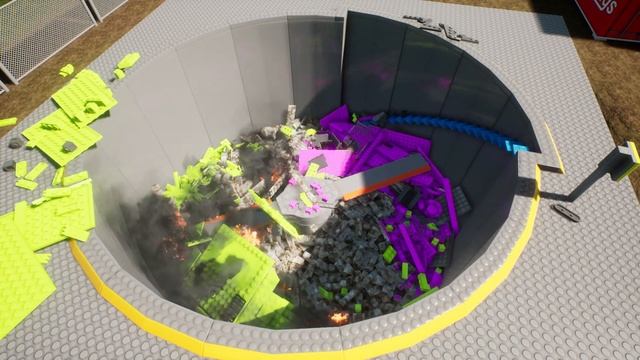 DESTROYING AT-AT's & Throwing them in the BLENDER! Brick Rigs Gameplay - Lego Toy Destruction смотреть онлайн