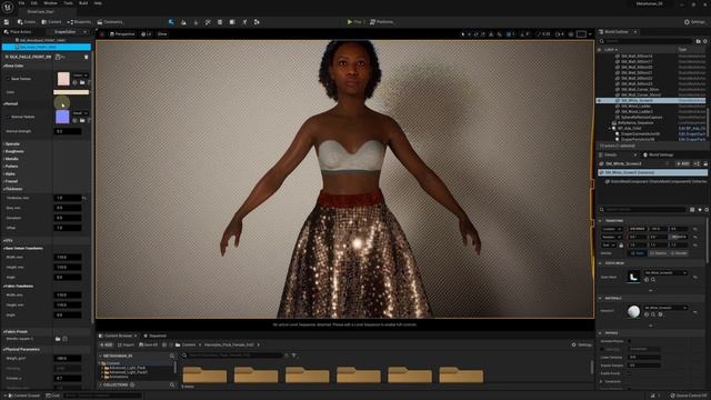 Marvelous Designer to Unreal Engine for Real-Time Cloth Simulation смотреть онлайн
