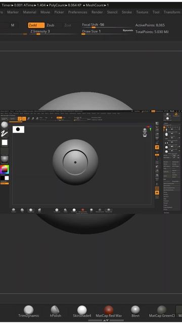 Zbrush Eye sculpting Part_24 смотреть онлайн