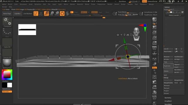 Как сделать мост в zbrush. zbrush beginner tutorial смотреть онлайн