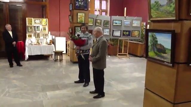 Открытие выставки