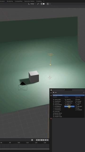 Привязка источника света к объекту в блендер #blender #blender3d #3d #tutorial смотреть онлайн
