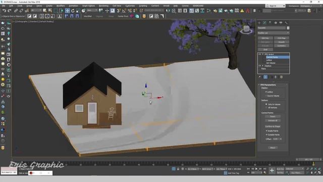 Corona Distance Map And Corona Scatter Tutorial Scence | Eris Graphic смотреть онлайн