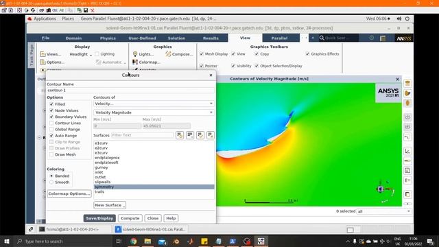 HyTech Racing - ANSYS Fluent CFD Tutorial Part 4/4 - Post Processing смотреть онлайн