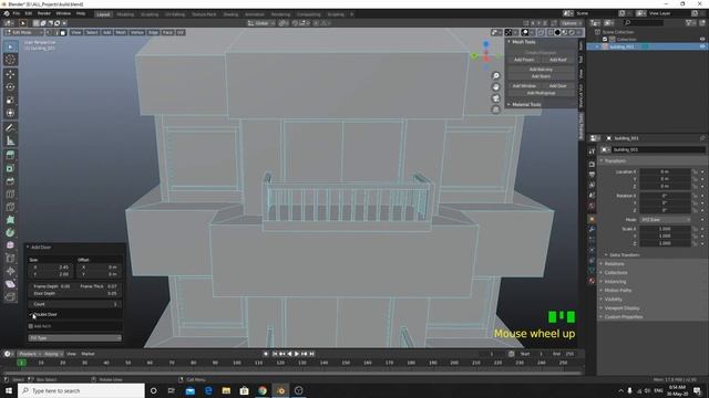 How to 3D model buildings in seconds using Building Tool in Blender 2.9 смотреть онлайн
