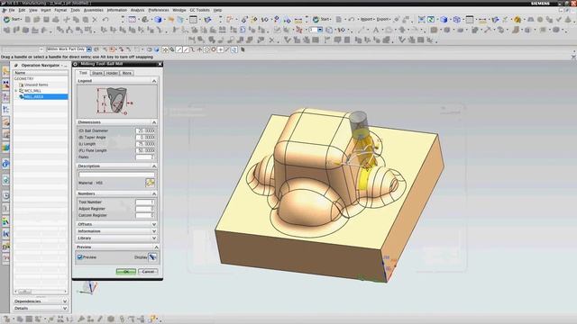 UG NX CAM 8.5 CH07 07 Zlevel Profile Semi 01 for beginner смотреть онлайн
