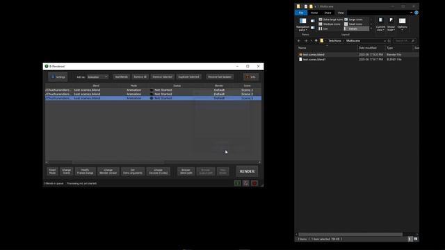 Batch rendering Blender scenes made easy with B-renderon смотреть онлайн