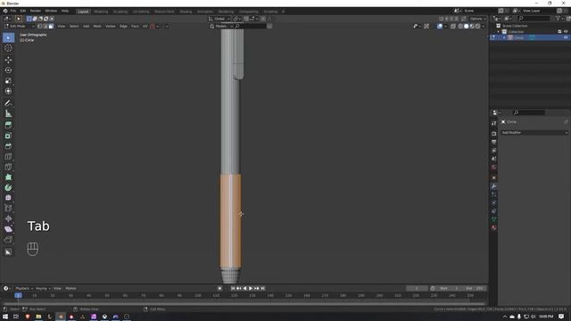 Just got hard ops? Lets make a pen! ( Blender Tutorial ) смотреть онлайн