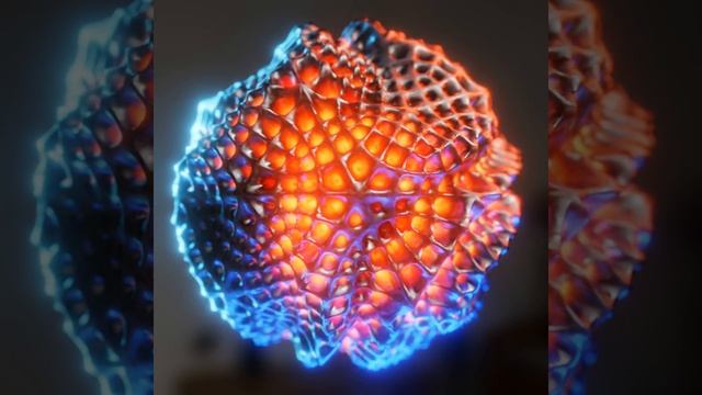 Satisfying Relaxing Animation Loop - Abstract Honeycomb Sphere (Blender Geometry Nodes) смотреть онлайн