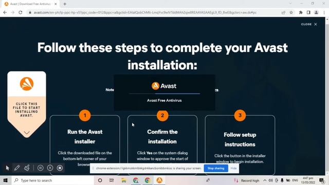 How to Install AVAST ANTI VIRUS tp your PC or Laptop. смотреть онлайн