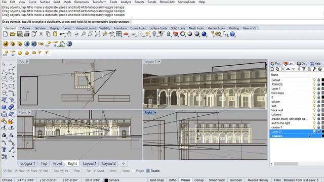 Arch 481 Composition 101 1 2 manipulating the virtual camera in Rhino смотреть онлайн