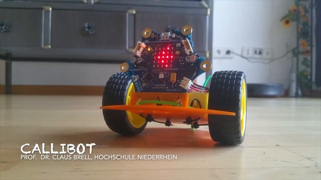 Callibot Roboterplattform für den Calliope Mini смотреть онлайн