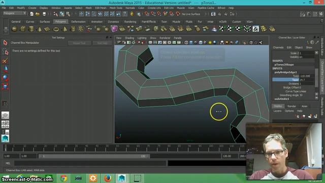 Autodesk Maya: Bridge Tool смотреть онлайн