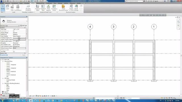 4. Applying Lateral Load (Wind Load) in Revit Structure смотреть онлайн
