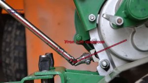 Переключатель передач для мотоблока. Удлининенный рычаг переключения скоростей / H-shifter homemade