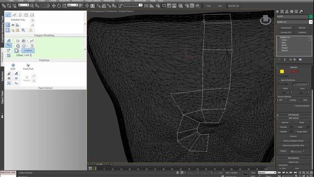 Retopology tutorial - freeform polydraw - 3d studio max 2011 смотреть онлайн