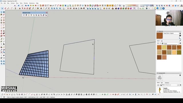 CARA MEMBUAT ATAP PERGOLA, ATAP SHELTER, ATAP HALTE PAKAI PLUGIN EXTRUDE TOOLS смотреть онлайн
