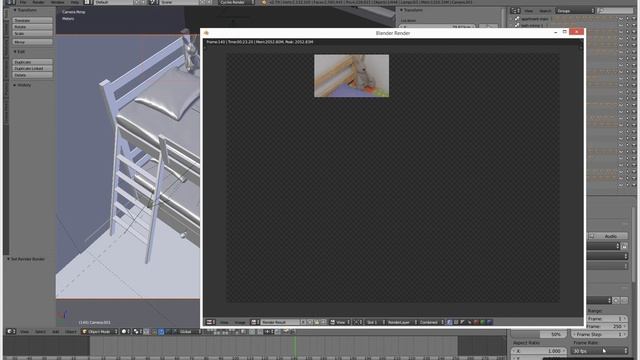 region render in Blender смотреть онлайн
