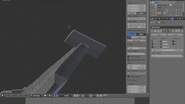 Blender Star Trek ship modeling (Timelapse) смотреть онлайн