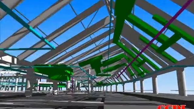 Revit NavisWorks CCDI天津港项目管线综合漫游 03 смотреть онлайн
