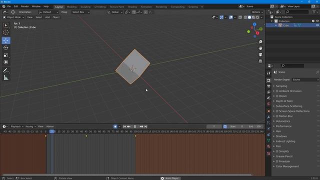 Blender Tutorial - Lesson 218 - Changing FPS and adding Frames смотреть онлайн
