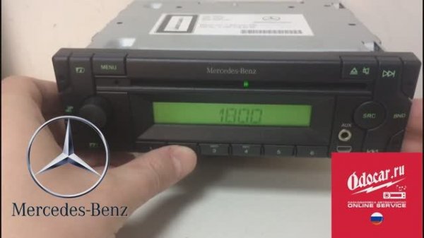 MERCEDES ATEGO ACTROS enter radio code.Instruction.