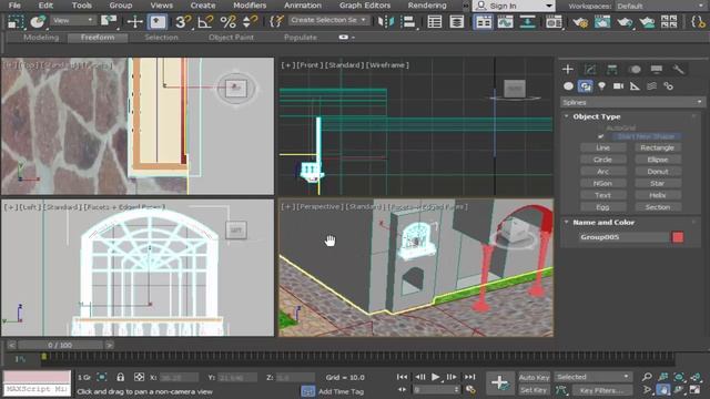 Modeling House and House Landscaping in 3ds max tutorial in Urdu Part 3 for Beginners смотреть онлайн