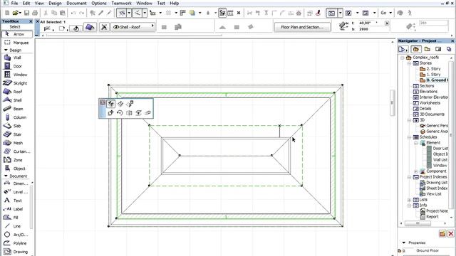 ArchiCAD 15 - taitekaton luonti ja perusasetukset смотреть онлайн