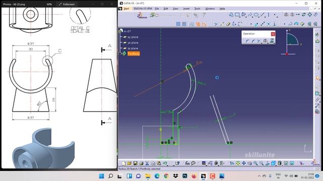 CATIA V5 TUTORIALS FOR BEGINNERS [COMPLETE COURSE] ll CATIA PRACTICE MODEL 07II AUTOMOTIVE DESIGN смотреть онлайн
