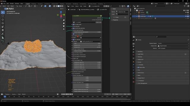 ia scatter for blender tutorial / raycasting 1 смотреть онлайн