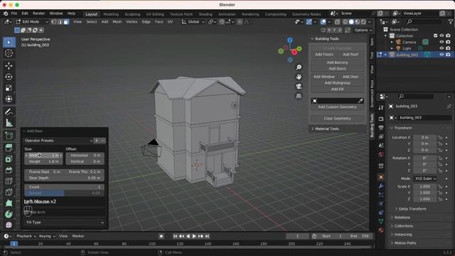 Membuat Model Rumah dengan Cepat di Blender 3D
