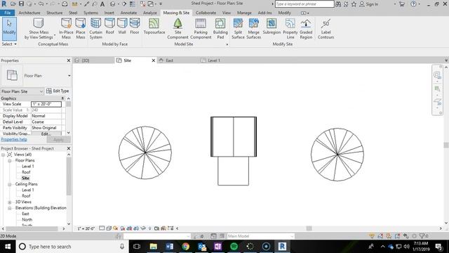 8-Intro to Revit-Shed Project-Landscaping смотреть онлайн