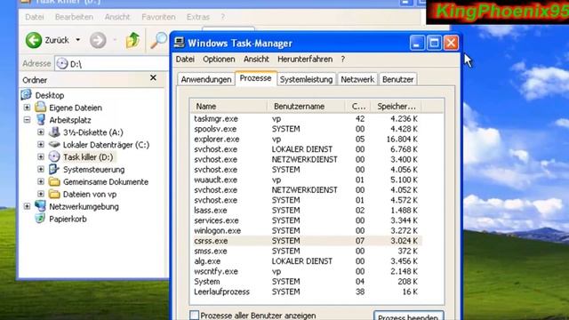 Gnadenloser Task KILLER beta für Windows xp смотреть онлайн