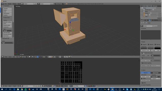 Blender 3D Baka ambient occlusion смотреть онлайн