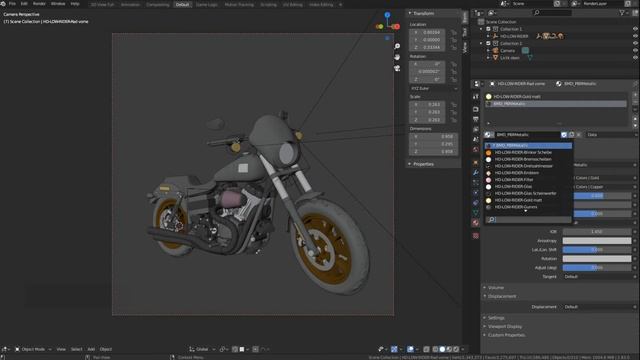 How to assign new material in Blender смотреть онлайн