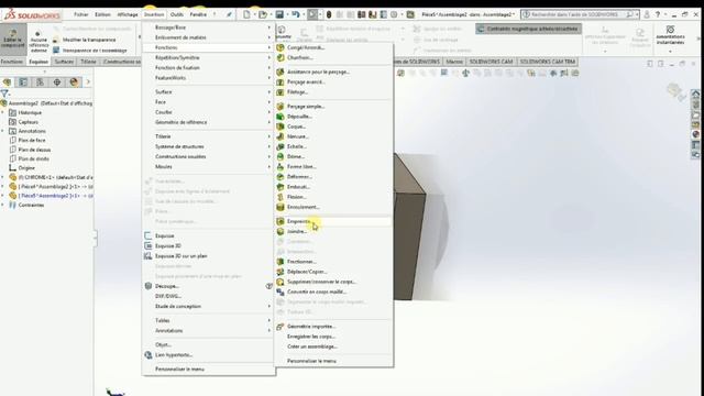 Solidworks cavity feature tutorial #8 смотреть онлайн